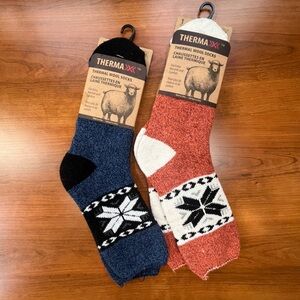 New In Package Therma X Thermal Wool Socks Sz Small